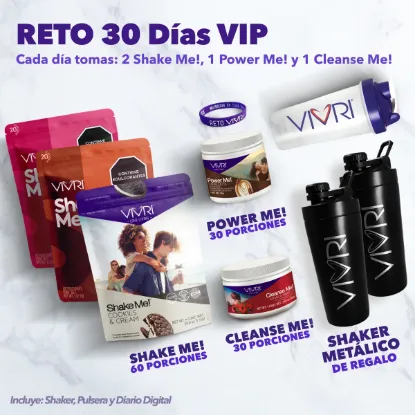 Imagen de RETO VIVRI 30 días VIP - 2 Shake al día