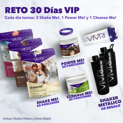 Picture of VIVRI CHALLENGE 30-Day VIP - 2 Shakes a Day