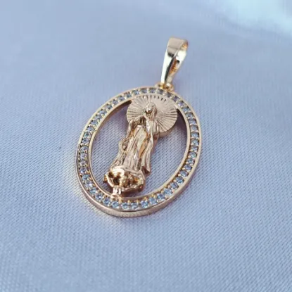 Imagen de Dije Medallita Guadalupana Incondicional