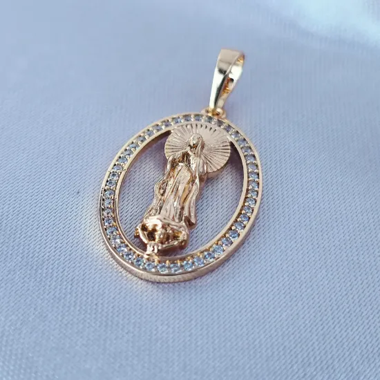 Imagen de Dije Medallita Guadalupana Incondicional