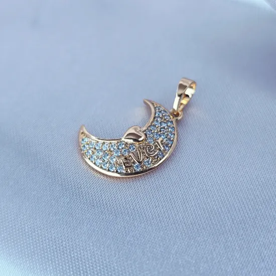 Imagen de Dije Luna y Corazón Ever