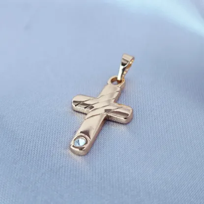 Imagen de Dije Cruz Sentimiento Profundo