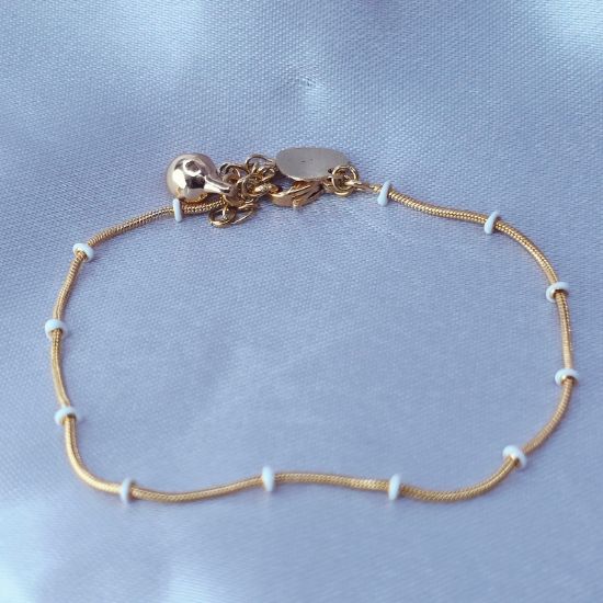 Imagen de Pulsera Suerte Blanca Sin Límites