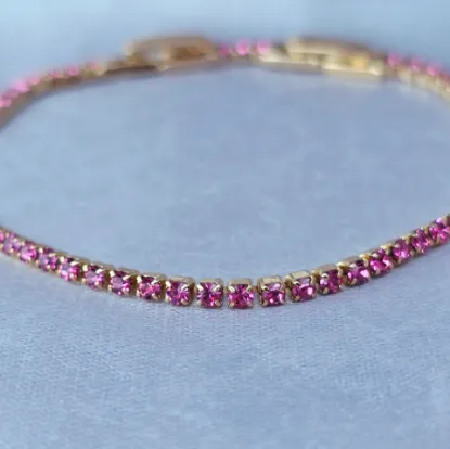 Picture of Bracelet Crystals Fuchsia 1702