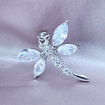 Imagen de Dije Libélula con Alas Transparentes