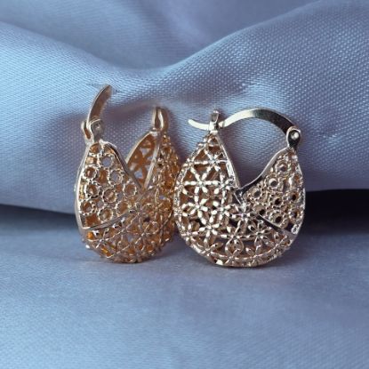 Imagen de Arracada Bolso Artesanal Combinado