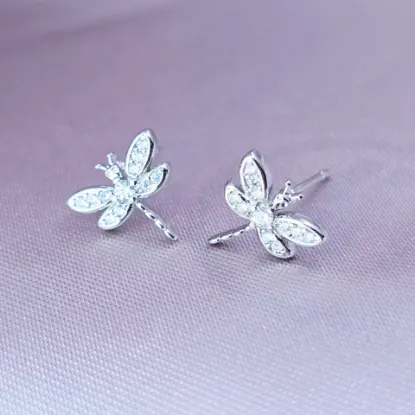 Imagen de Broquel Libélula Buena Suerte