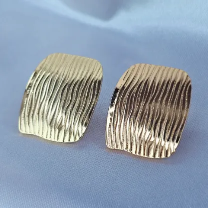 Imagen de Arete Cuadro en Relieve