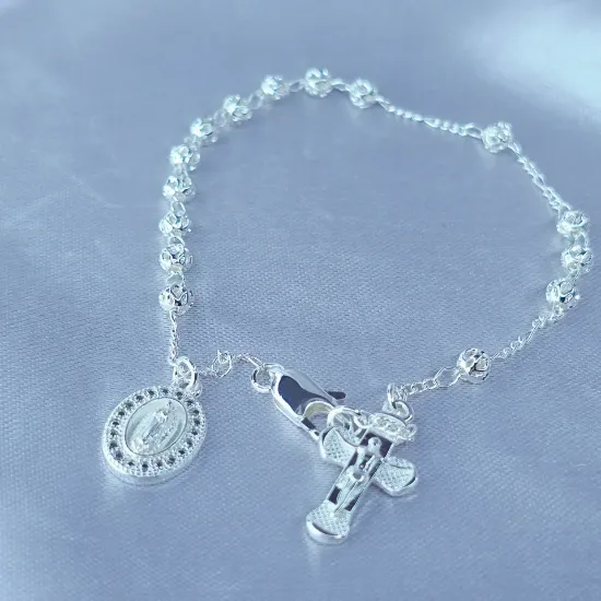 Imagen de Pulsera Decenario La Eterna Guadalupe Talla 1903