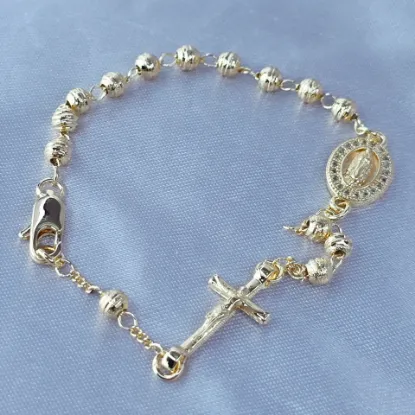 Imagen de Pulsera Decenario Paz de Guadalupe Talla 1903