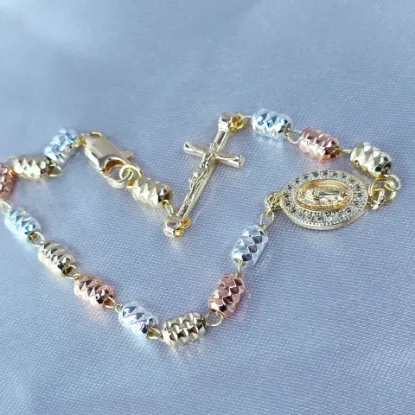 Imagen de Pulsera Virgen Santísima de Guadalupe Talla 1903