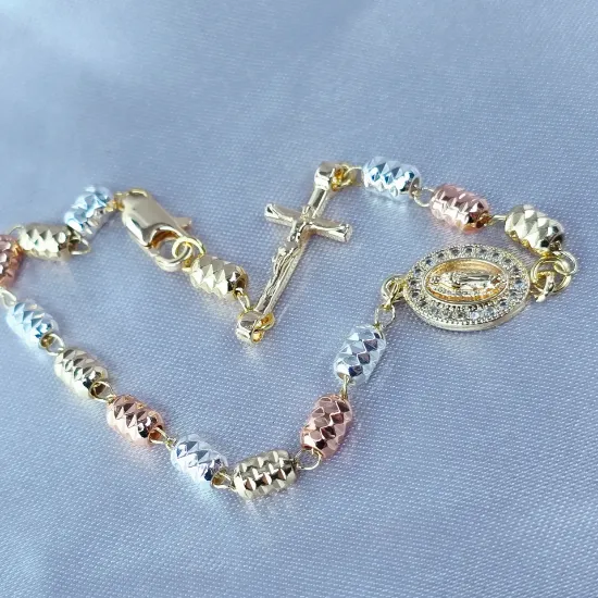 Imagen de Pulsera Virgen Santísima de Guadalupe Talla 1903