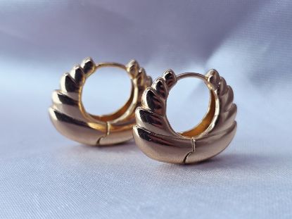 Picture of Golden Plant Earring