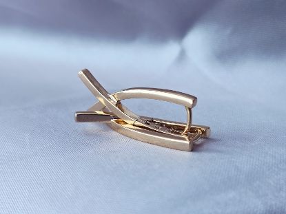 Picture of Perfect Gold Equis Hoop