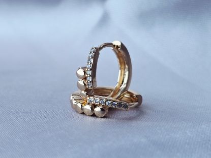 Picture of Huggie Path of Lunettes and Path of Zirconias 