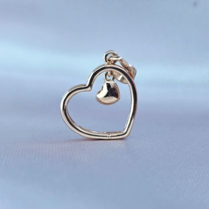 Picture of Charm Two Hearts with Affection