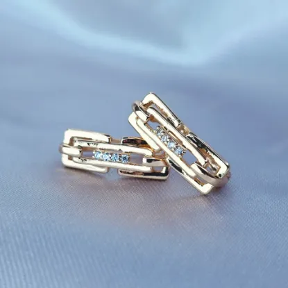 Picture of Squares and Rectangle with Shine Huggie