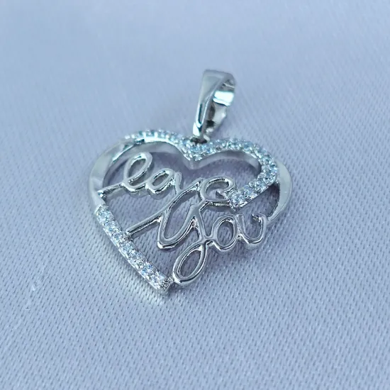 Imagen de Dije Corazón Mamá Love You