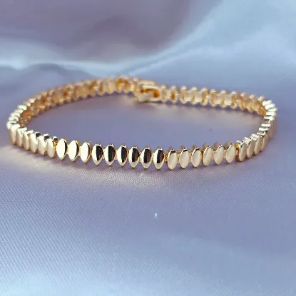 Imagen de Pulsera Pepitas de Oro  1805