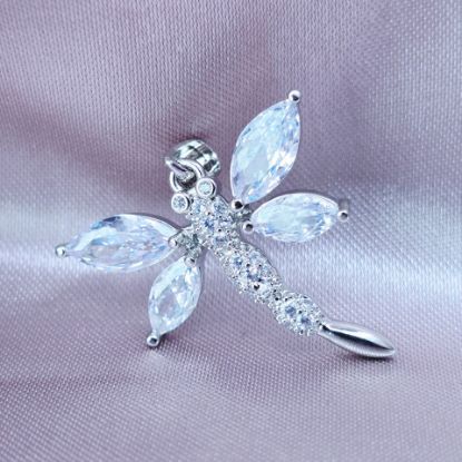 Picture of Dragonfly with Transparent Wings Pendant