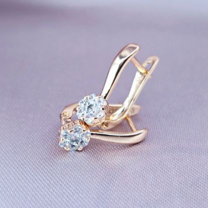 Picture of Elegance with Zirconia Huggie