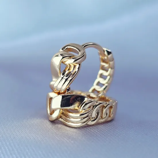 Imagen de Huggie Combinación de Tejidos