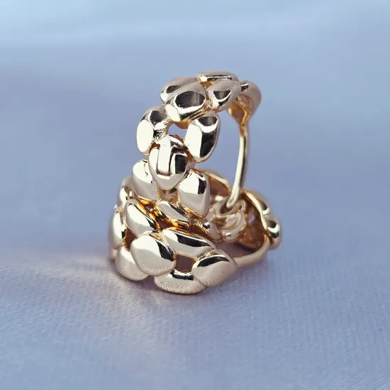 Imagen de Huggie Piedras de Oro