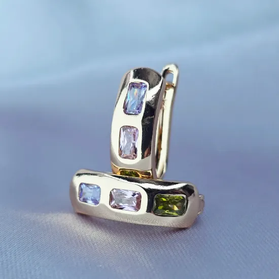 Imagen de Huggie Rectángulos Pastel