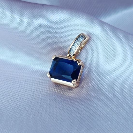 Imagen de Dije Azul Real