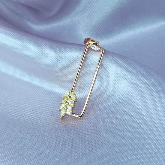 Imagen de Dije Hojitas Amarillas