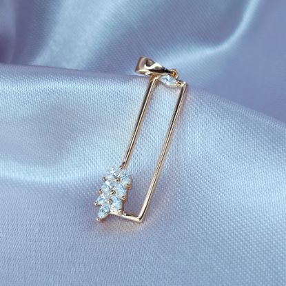 Imagen de Dije Hojitas Transparentes