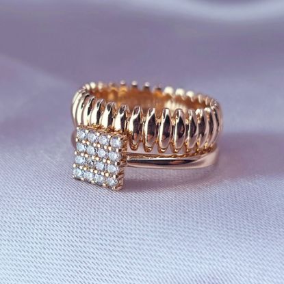 Imagen de Anillo Alianza Inspiración en Dos Versiones Talla 6