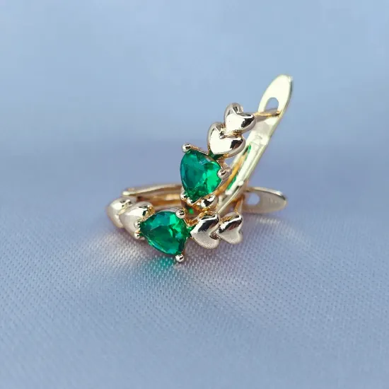 Imagen de Huggie Corazones y Corazón Esmeralda