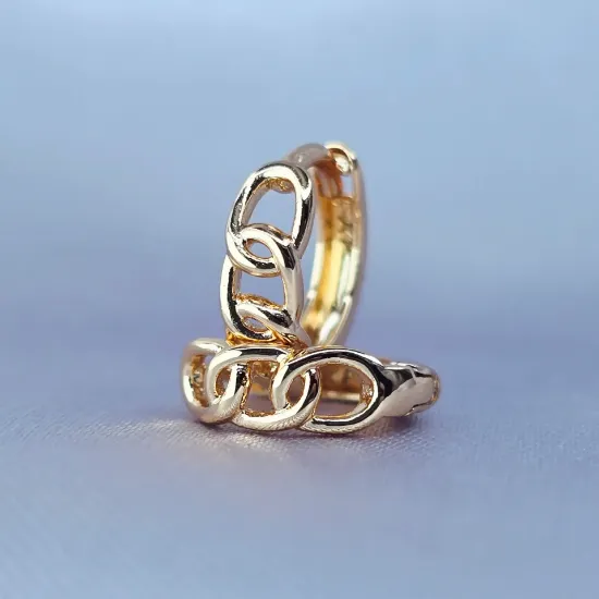 Imagen de Huggie Entrelazado Delgado