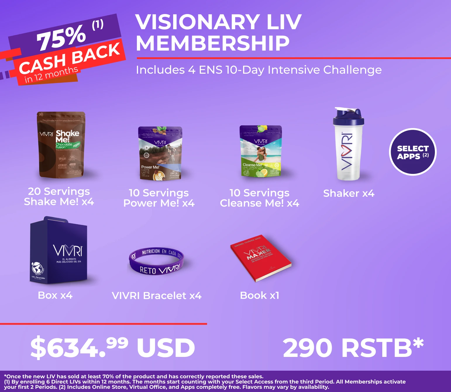 Membresía LIV Visionario