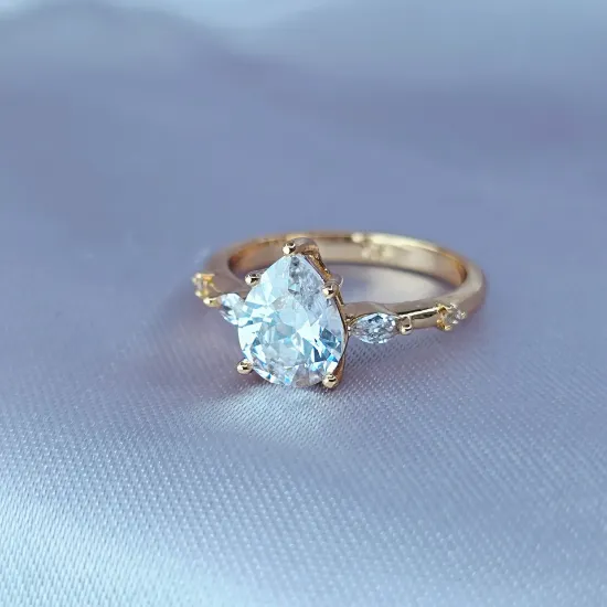 Imagen de Anillo Gota Marquesa