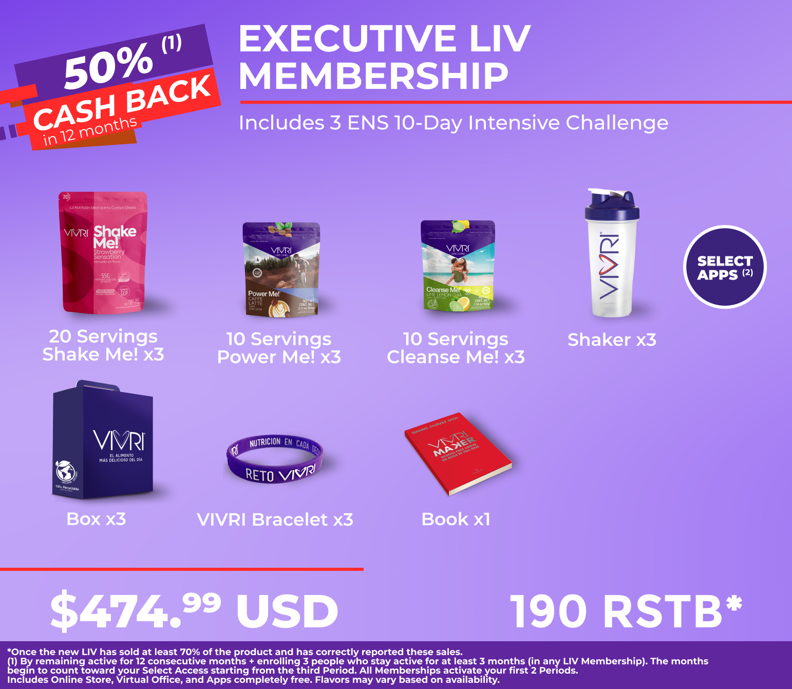Membresía LIV Ejecutivo