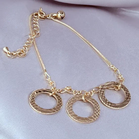 Imagen de Pulsera Tobillera Tres Círculos