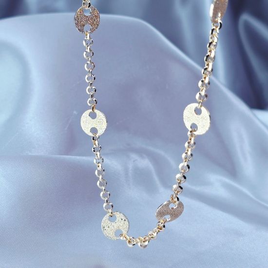Imagen de Collar Círculos Diamantados
