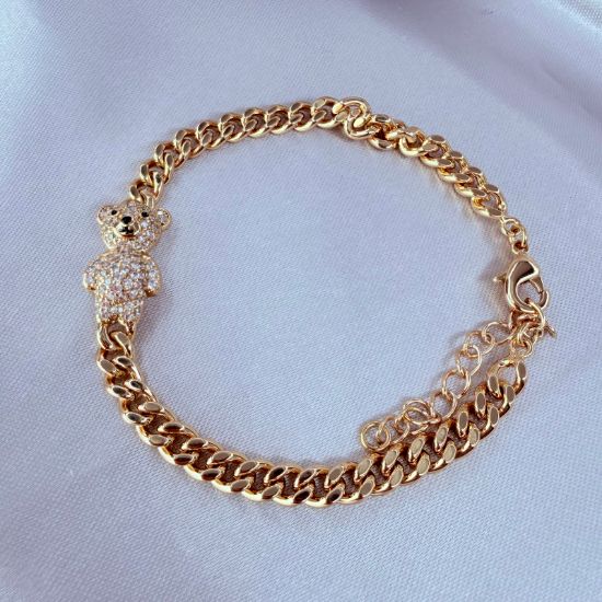 Imagen de Pulsera Oso con Glamour