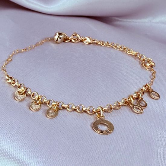Imagen de Pulsera Tobillera Colgantes Bellos