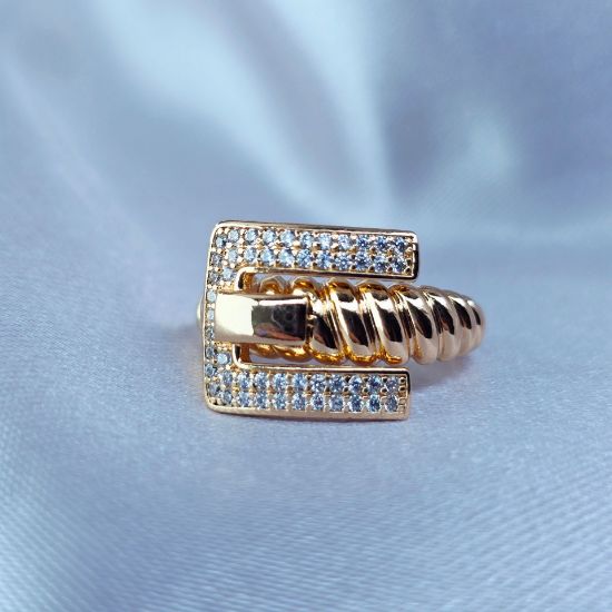 Imagen de Anillo Hebilla de Lujo  9