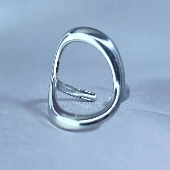 Imagen de Anillo Círculo Blanco