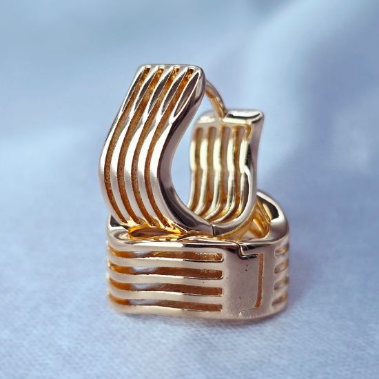 Imagen de Huggie Ondulados de Oro