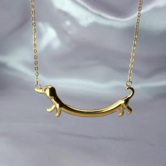 Imagen de Collar Bella Maca Salchicha Talla 4401