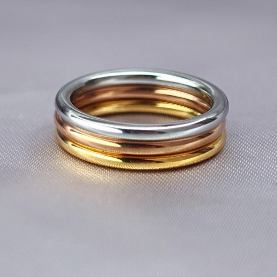 Imagen de Anillo Tres Aros Sueltos 7