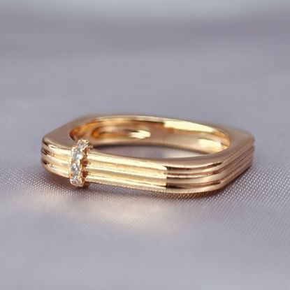 Imagen de Anillo Cuadrado Moderno