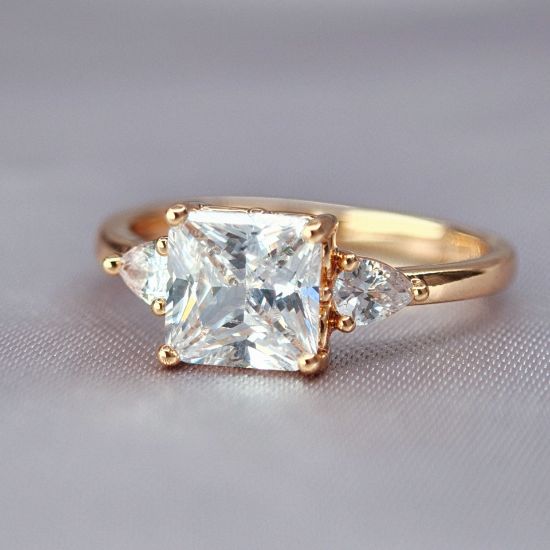 Imagen de Anillo Cuadro Princesa