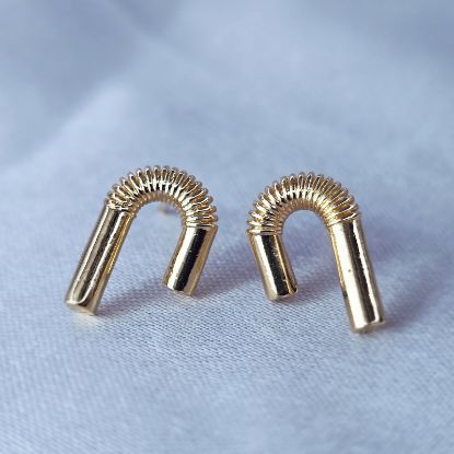 Picture of Modern Curved Stud Earring