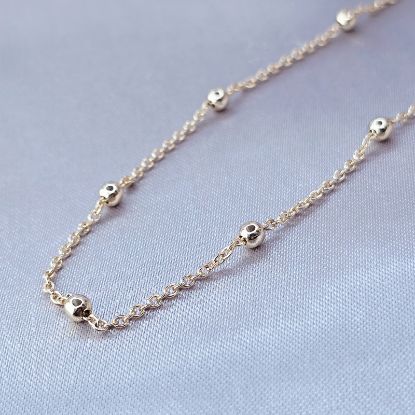 Imagen de Cadena Tejido Viviana Aros Oro Dorado  6003